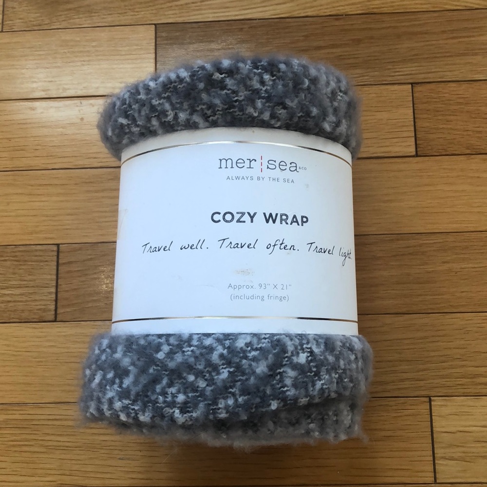 Mersea cozy wrap 93” x 21”